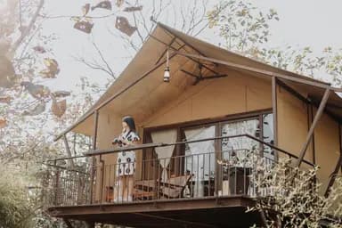 madhuban eco retreat glamping tent gallery image 1